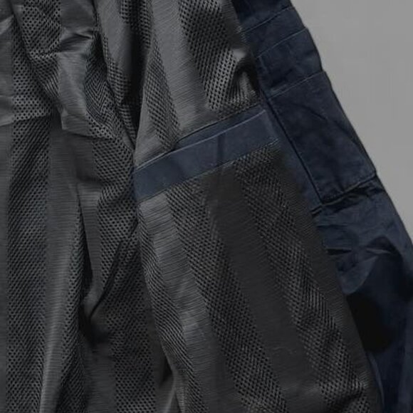 Navy Zip-Up Bomber Jacket - Picture 4 of 4